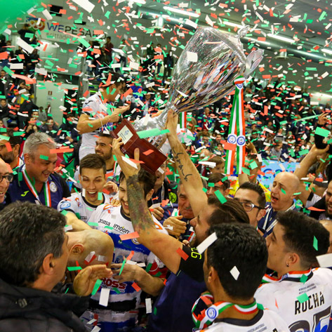 Calcio a 5, Coppa Italia: trionfa l’Acqua&Sapone. Battuta 3-1 la Luparense in finale