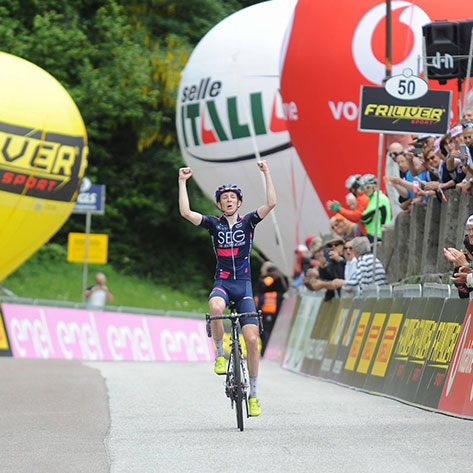 Giro d’Italia U23: Williams domina la settima tappa